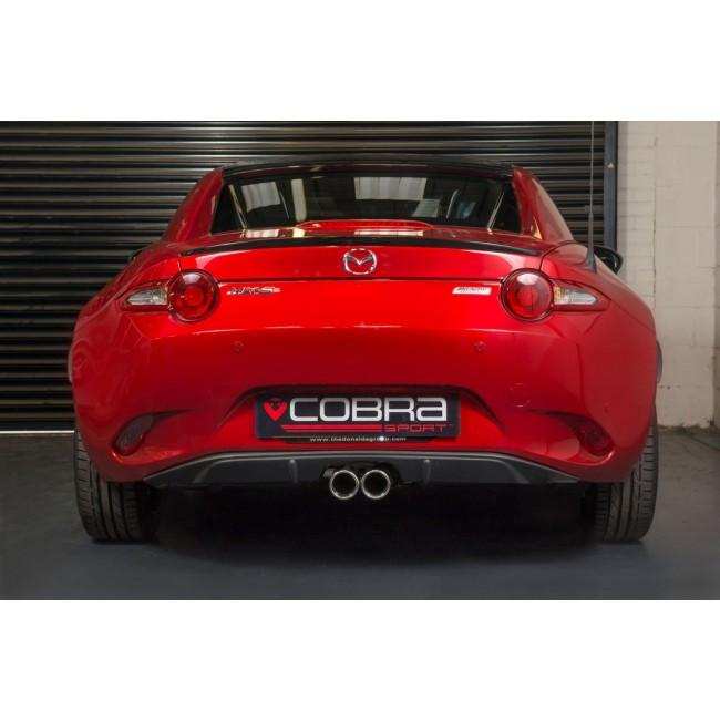 Cobra Sport Mazda MX-5 (ND) Mk4 Centre Exit Cat Back Exhaust - Performance HQ - United Kingdom