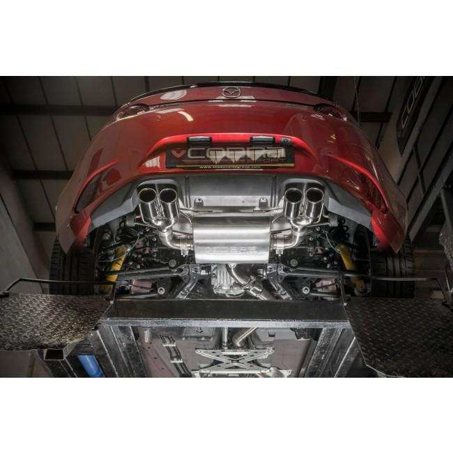 Cobra Sport Mazda MX-5 (ND) Mk4 Dual Exit Cat Back Exhaust - Performance HQ - United Kingdom