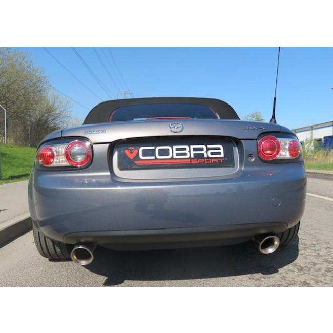 Cobra Sport Mazda MX-5 (NC) Mk3 Louder Race Type Rear Exhaust - Performance HQ - United Kingdom