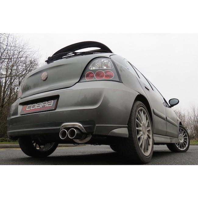 Cobra Sport MG ZR 1.4 & 1.8 (105/120/160) Cat Back Exhaust - Performance HQ - United Kingdom
