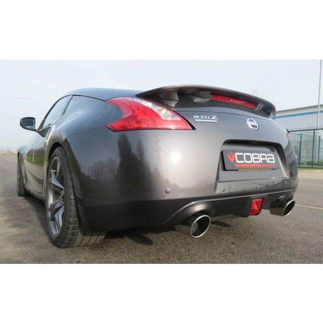 Cobra Sport Nissan 370Z Cat Back Exhaust (Y-Pipe, Centre and Rear Sections) - Performance HQ - United Kingdom