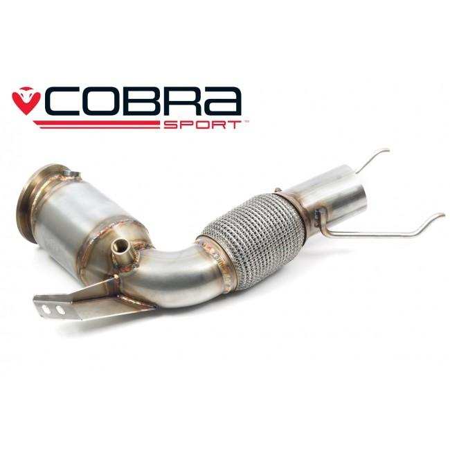 Cobra Sport Mini (Mk3) Countryman SUV Cooper S (F60) Sports Cat/De-Cat Downpipe Exhaust - Performance HQ - United Kingdom