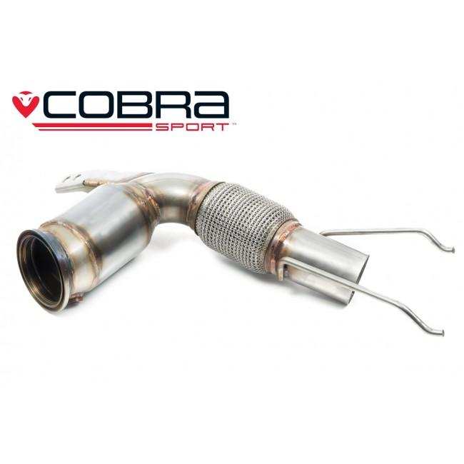 Cobra Sport Mini (Mk3) Cooper S (F56 LCI) Facelift Sports Cat/De-Cat Downpipe Exhaust - Performance HQ - United Kingdom