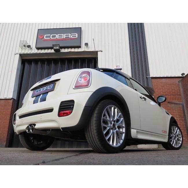 Cobra Sport Mini (Mk2) Cooper S/JCW (R58) Coupe Cat Back Exhaust - Performance HQ - United Kingdom