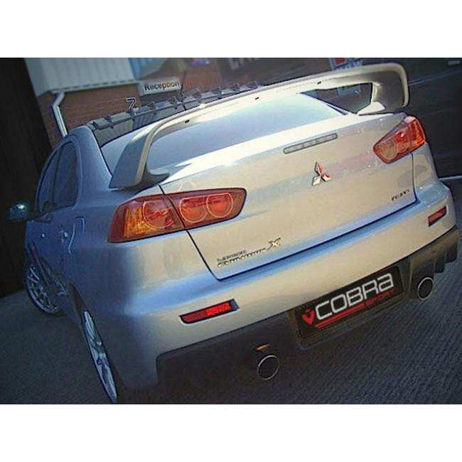 Cobra Sport Mitsubishi Evolution X (10) Cat Back Exhaust - Performance HQ - United Kingdom