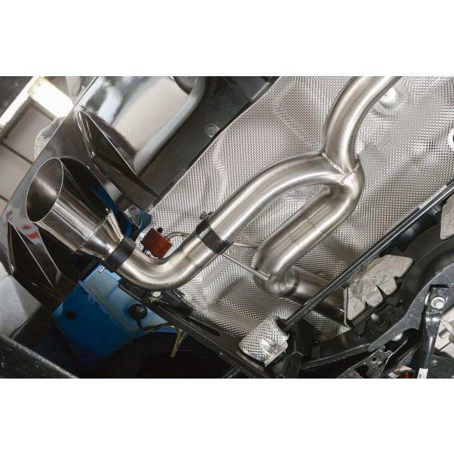 Cobra Sport Ford Focus RS (MK3) Venom Box Delete Race Turbo Back Exhaust - Performance HQ - United Kingdom