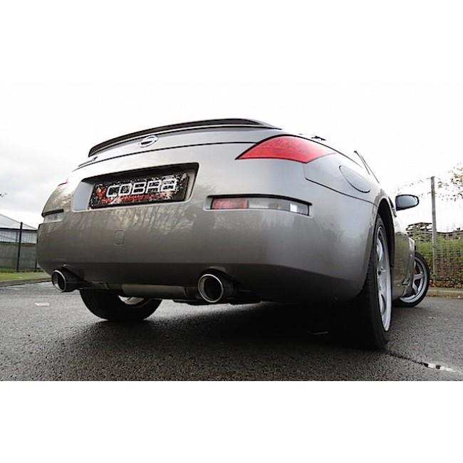 Cobra Sport Nissan 350Z Centre and Rear Exhaust - Performance HQ - United Kingdom