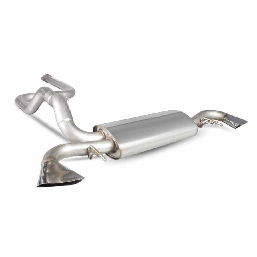 Scorpion Vauxhall Astra J VXR Non resonated Cat back Exhaust