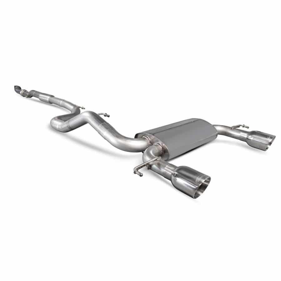 Scorpion Vauxhall Corsa E VXR Cat back Exhaust