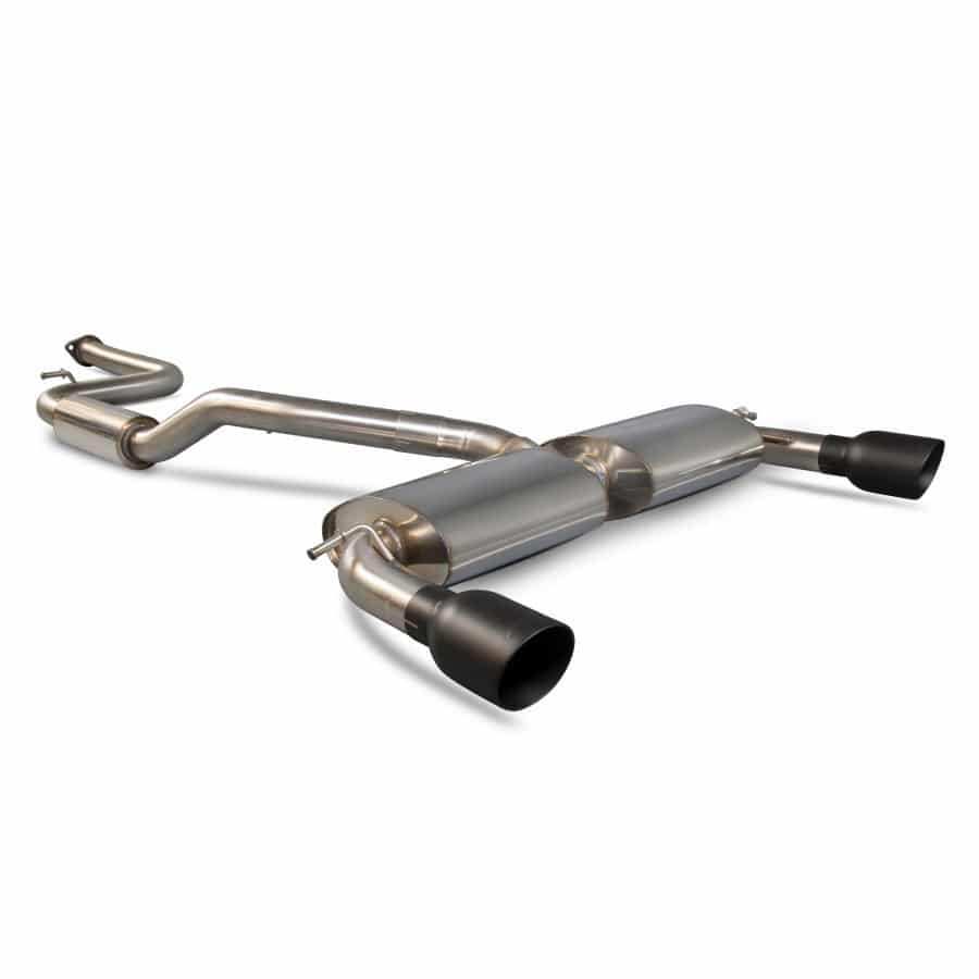 Scorpion Ford Focus MK2 ST 225 2.5 Turbo 63.5mm Cat back Exhaust - Performance HQ - United Kingdom