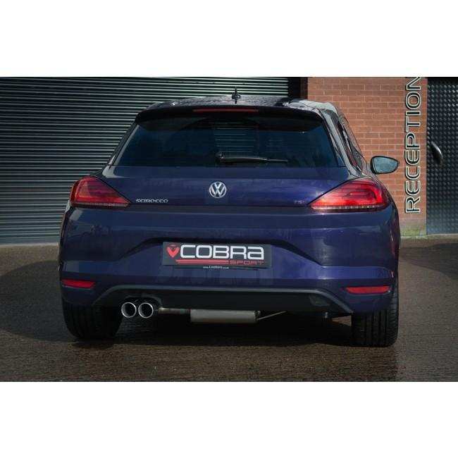 Cobra Sport VW Scirocco 1.4 TSI (14-18) Cat Back Exhaust - Performance HQ - United Kingdom