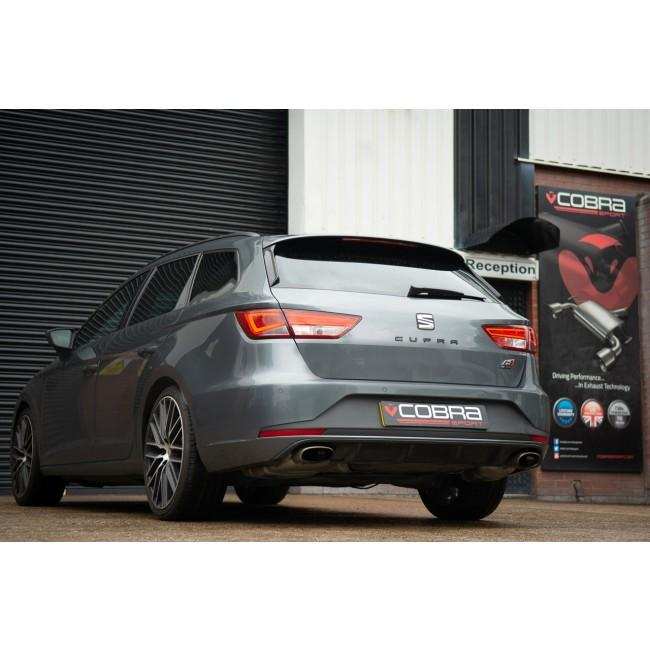 Cobra Sport Seat Leon Cupra ST 280/290 Estate (14-18) Resonator Delete Exhaust - Performance HQ - United Kingdom