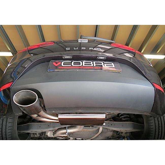 Cobra Sport Seat Leon Cupra Mk2 1P 2.0 T FSI (06-12) Turbo Back Exhaust - Performance HQ - United Kingdom