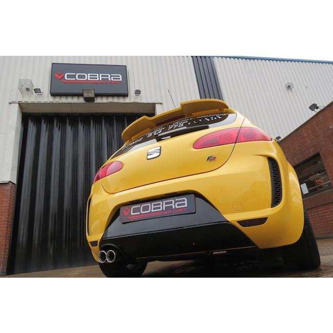 Cobra Sport Seat Leon FR Mk2 1P 2.0 T FSI (06-13) Cat Back Exhaust - Performance HQ - United Kingdom