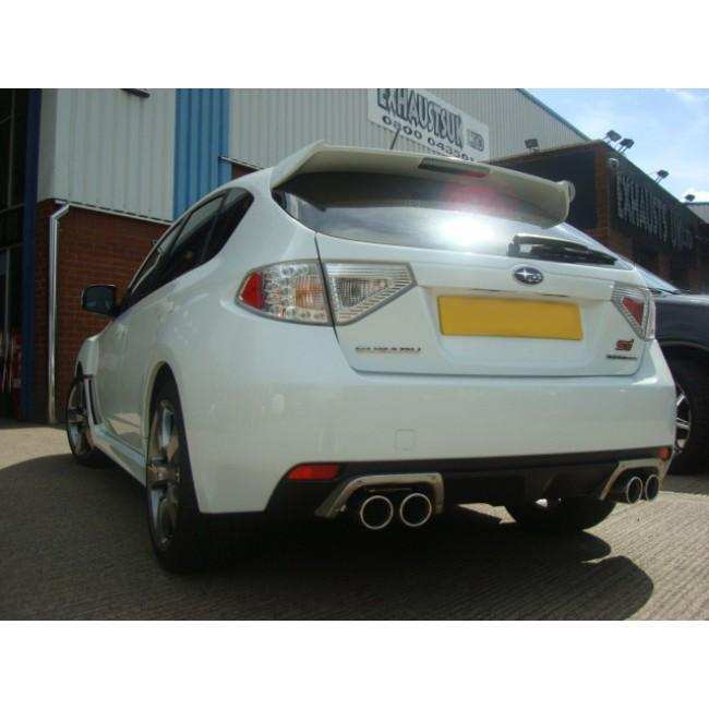 Cobra Sport Subaru Impreza STI Turbo Hatchback (08-11) Turbo Back Exhaust - Performance HQ - United Kingdom