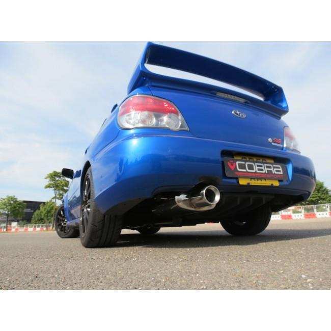 Cobra Sport Subaru Impreza Turbo (93-00) 3 Track Cat Back Exhaust - Performance HQ - United Kingdom