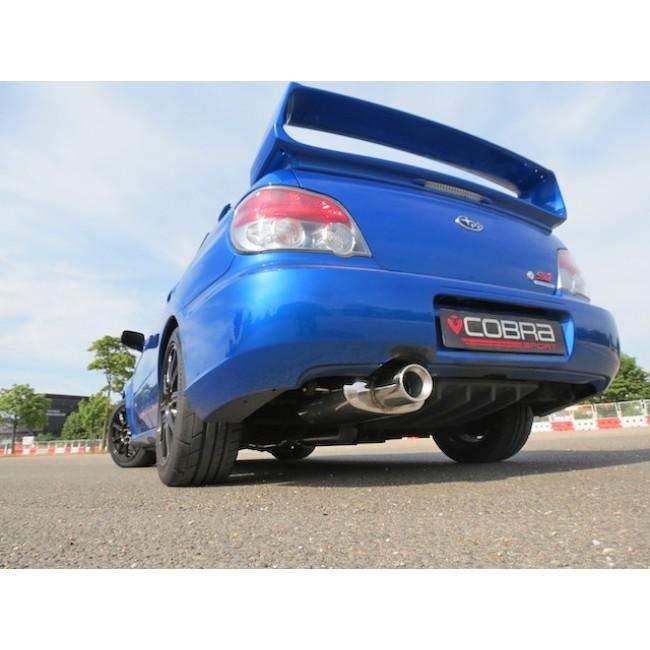 Cobra Sport Subaru Impreza WRX/STI Turbo (01-07) Track Turbo Back Exhaust - Performance HQ - United Kingdom