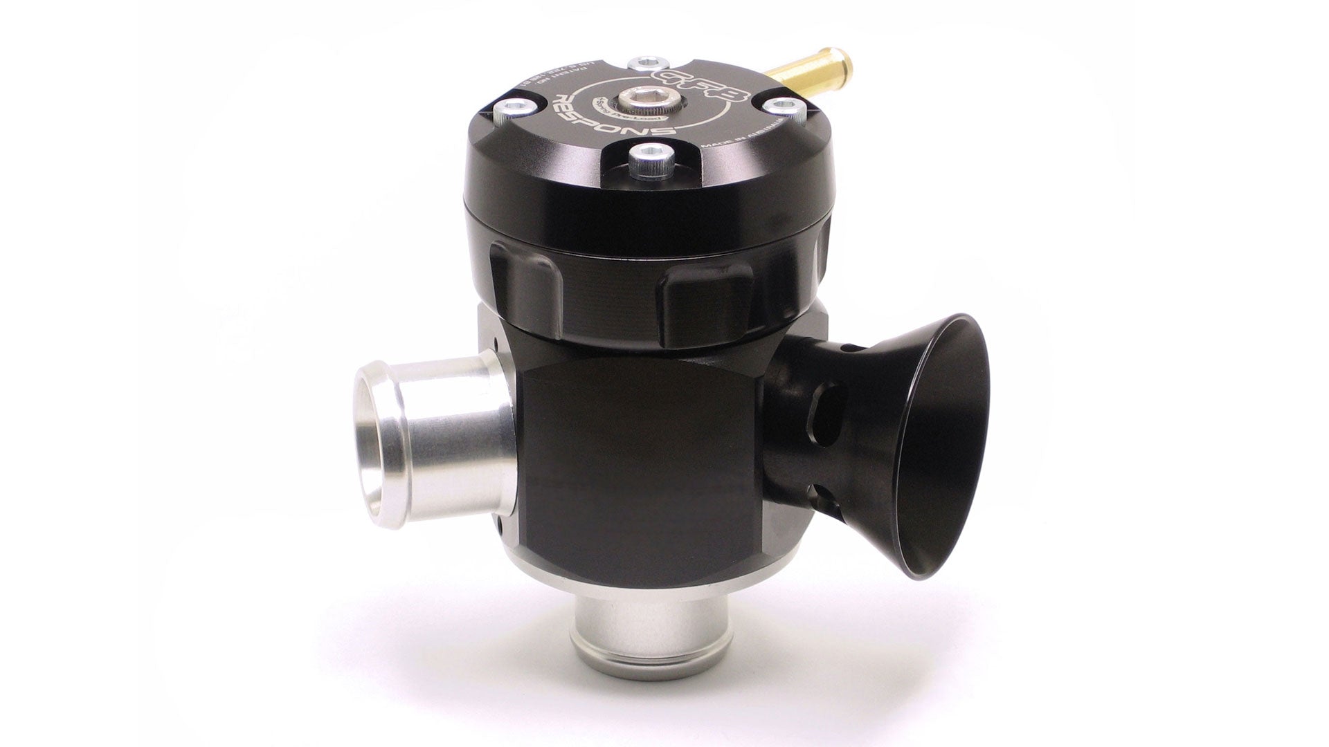 GFB T9025 Respons Diverter / Blow Off Valve with Sound Adjustment System for Audi, VW, Ford, Mazda Applications