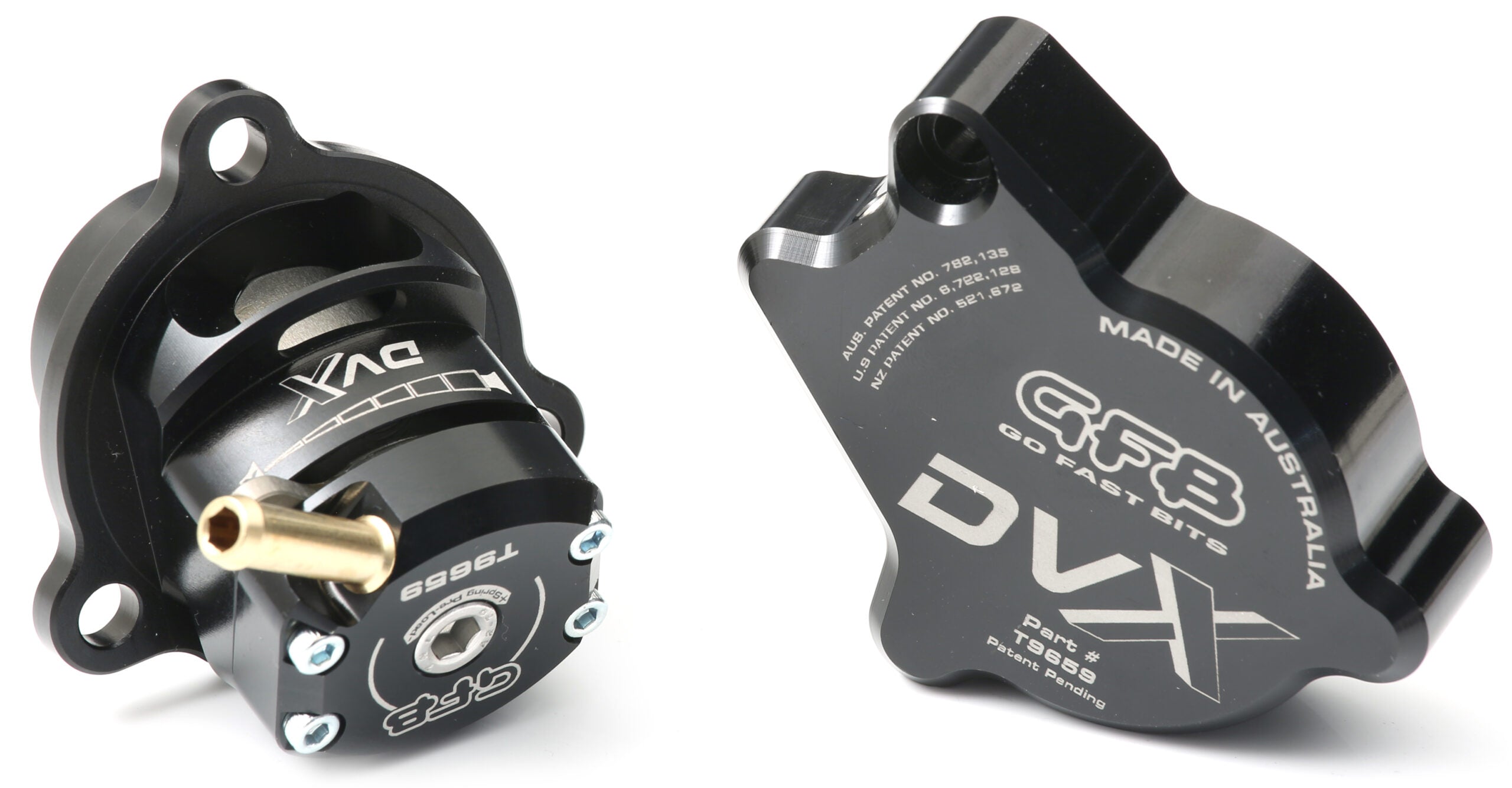 GFB T9659 DVX Diverter Valve: Performance with volume control suits VW MK7 Golf R and Audi 8V S3