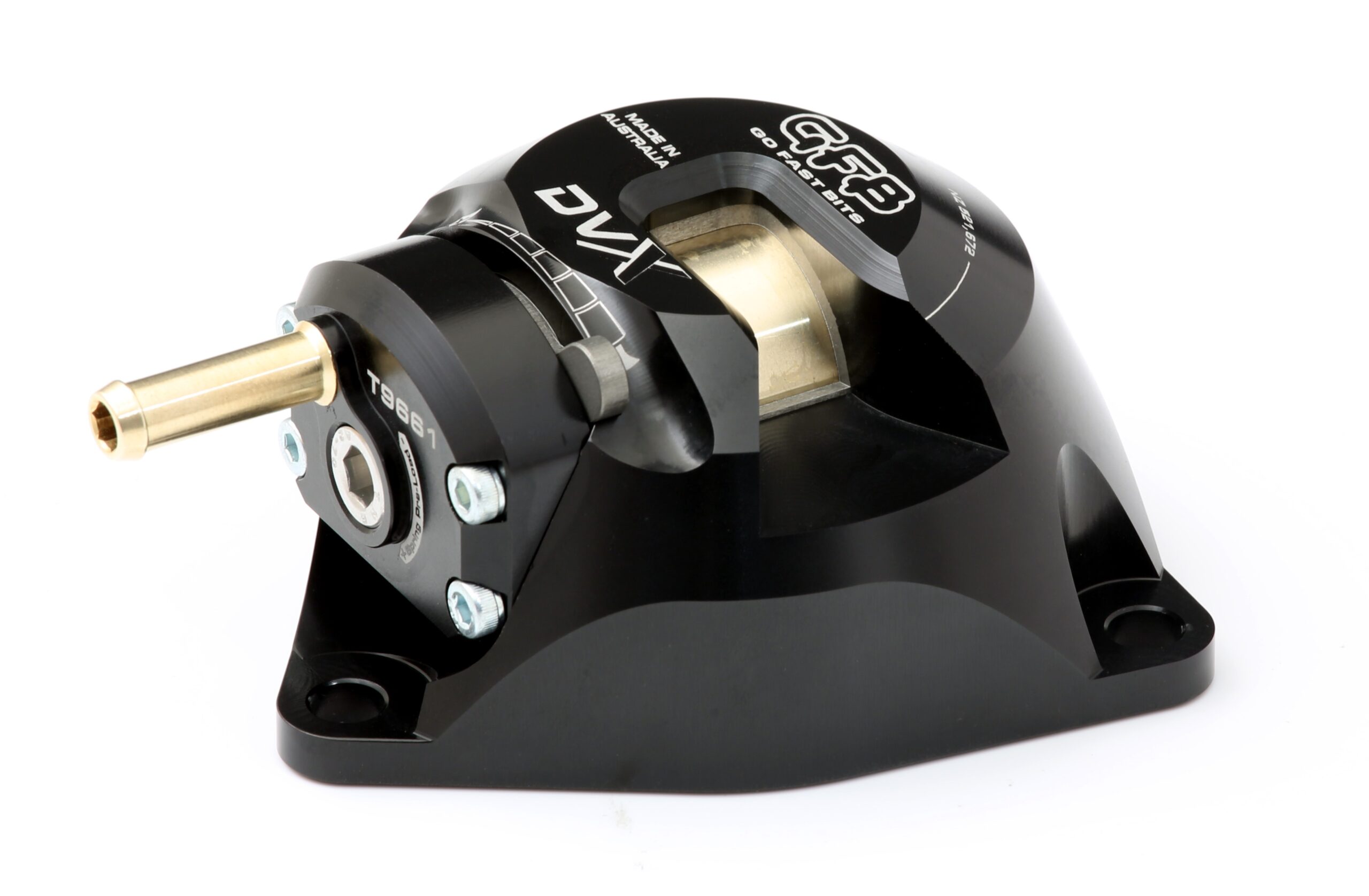 GFB T9661 DVX Diverter Valve: Performance with volume control suits Hyundai, Veloster, Kia