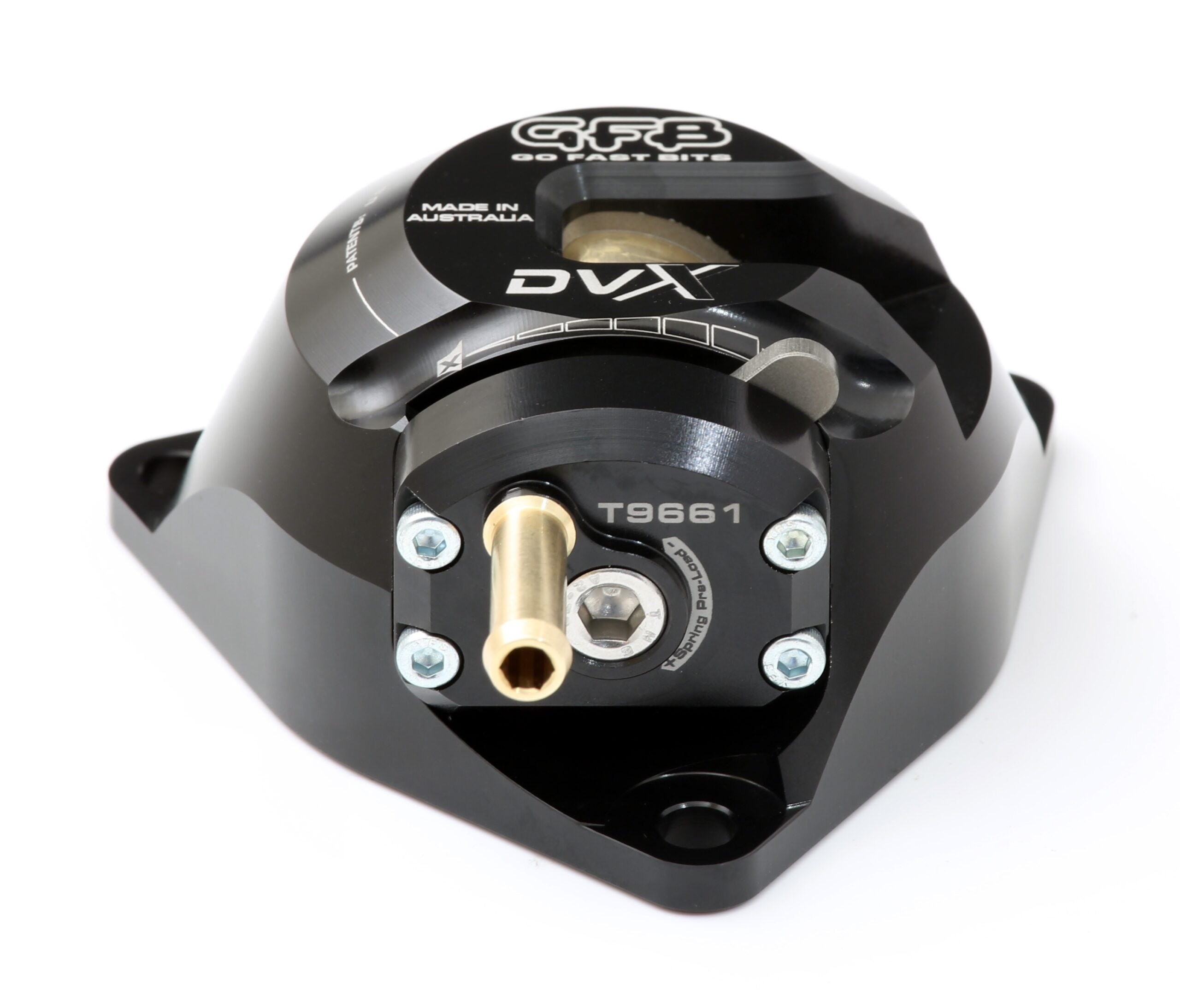 GFB T9661 DVX Diverter Valve: Performance with volume control suits Hyundai, Veloster, Kia