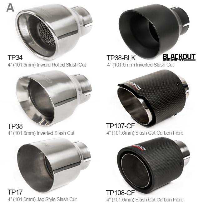 Cobra Sport Honda Civic Type R (FK8) RHD (Pre-GPF) Turbo Back Exhaust - Performance HQ - United Kingdom