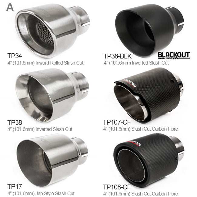 Cobra Sport Honda Civic Type R (FK8) RHD Pre-GPF Models Cat Back Exhaust - Performance HQ - United Kingdom