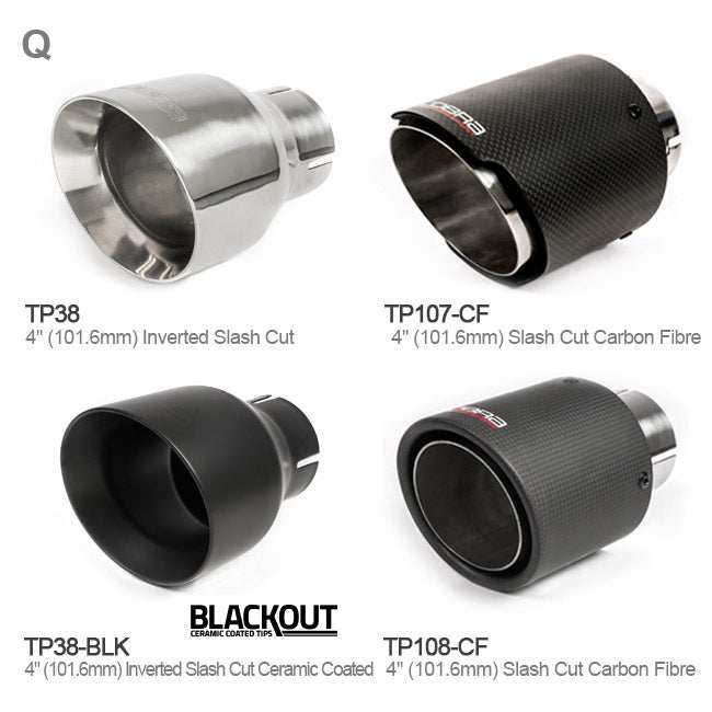 Cobra Sport Ford Focus ST 250 (Mk3) Turbo Back Exhaust - Performance HQ - United Kingdom