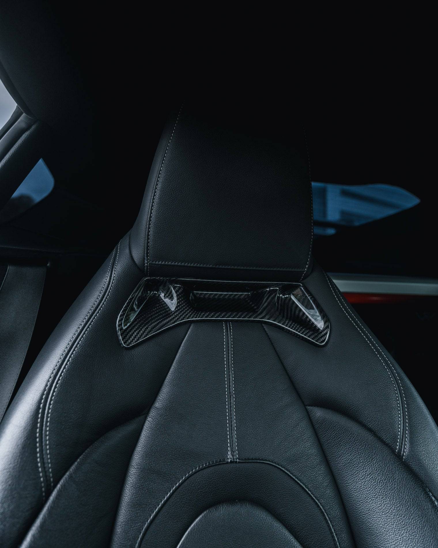 TRE Toyota Supra Pre-Preg Carbon Fibre Seat Insert Trims (2019+, J29)