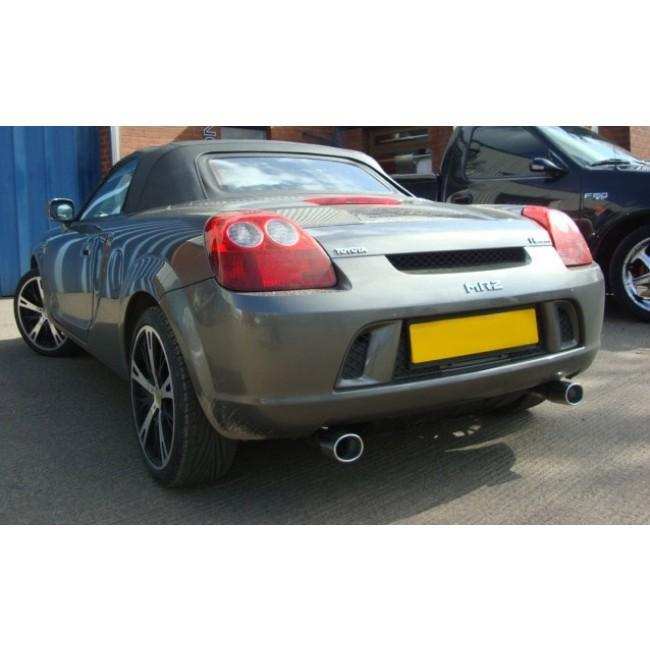 Cobra Sport Toyota MR2 Roadster (99-07) Cat Back Exhaust - Performance HQ - United Kingdom