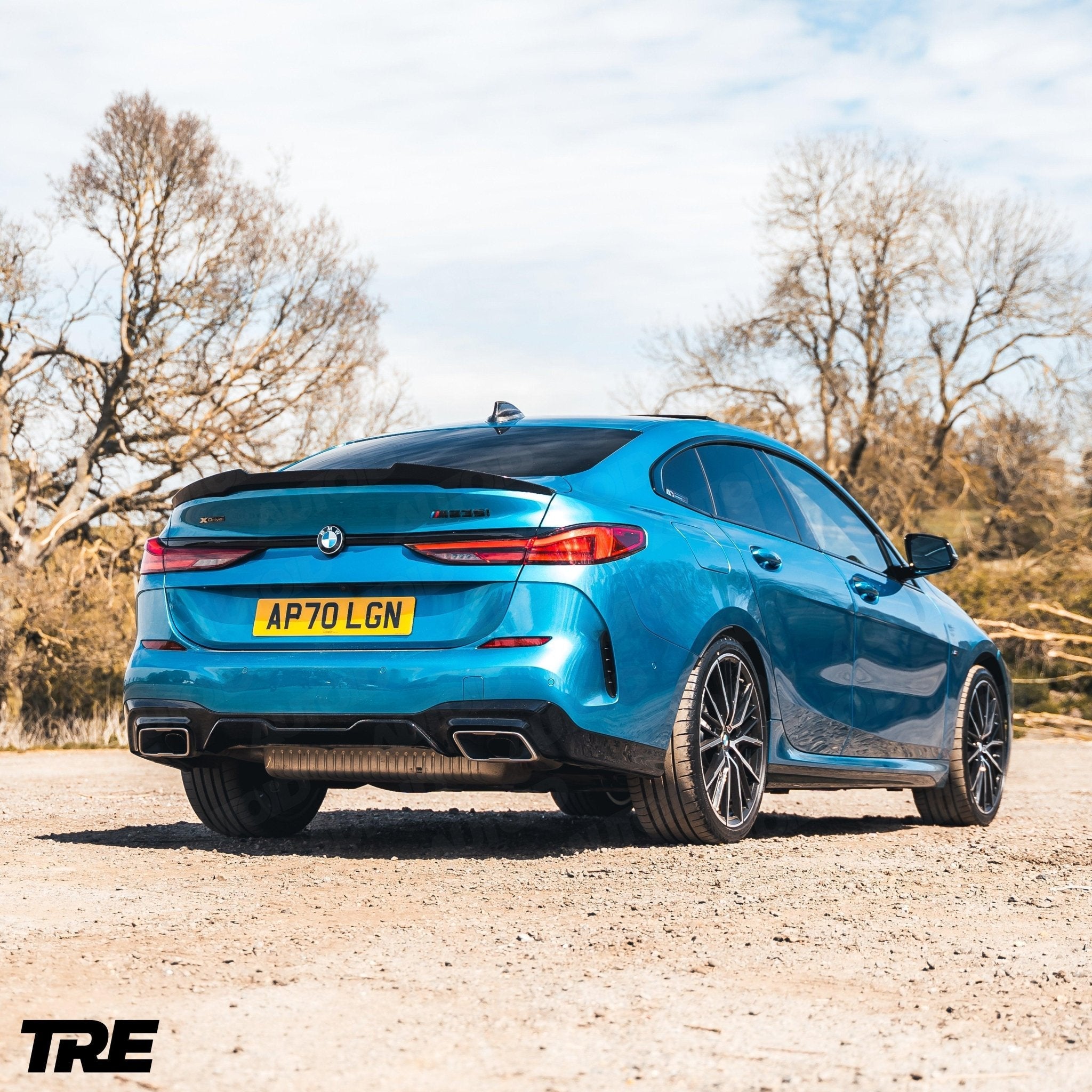 TRE BMW 2 Series F44 Pre-Preg Carbon Fibre Competition Rear Spoiler (2020-2024)