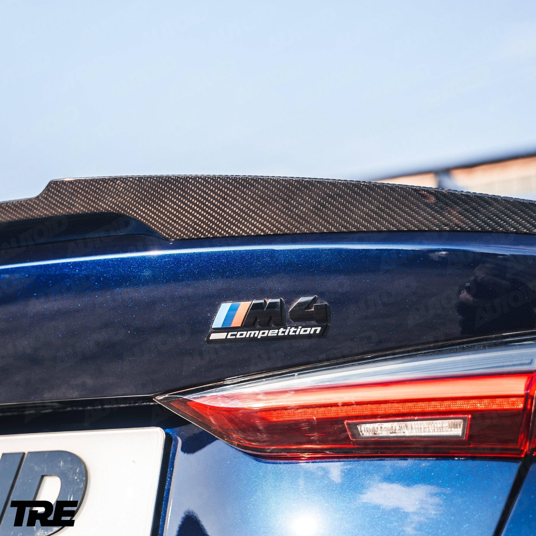 TRE Pre-Preg Carbon Fibre Competition Rear Spoiler for BMW 4 Series & M4 (2020+, G22 G82)