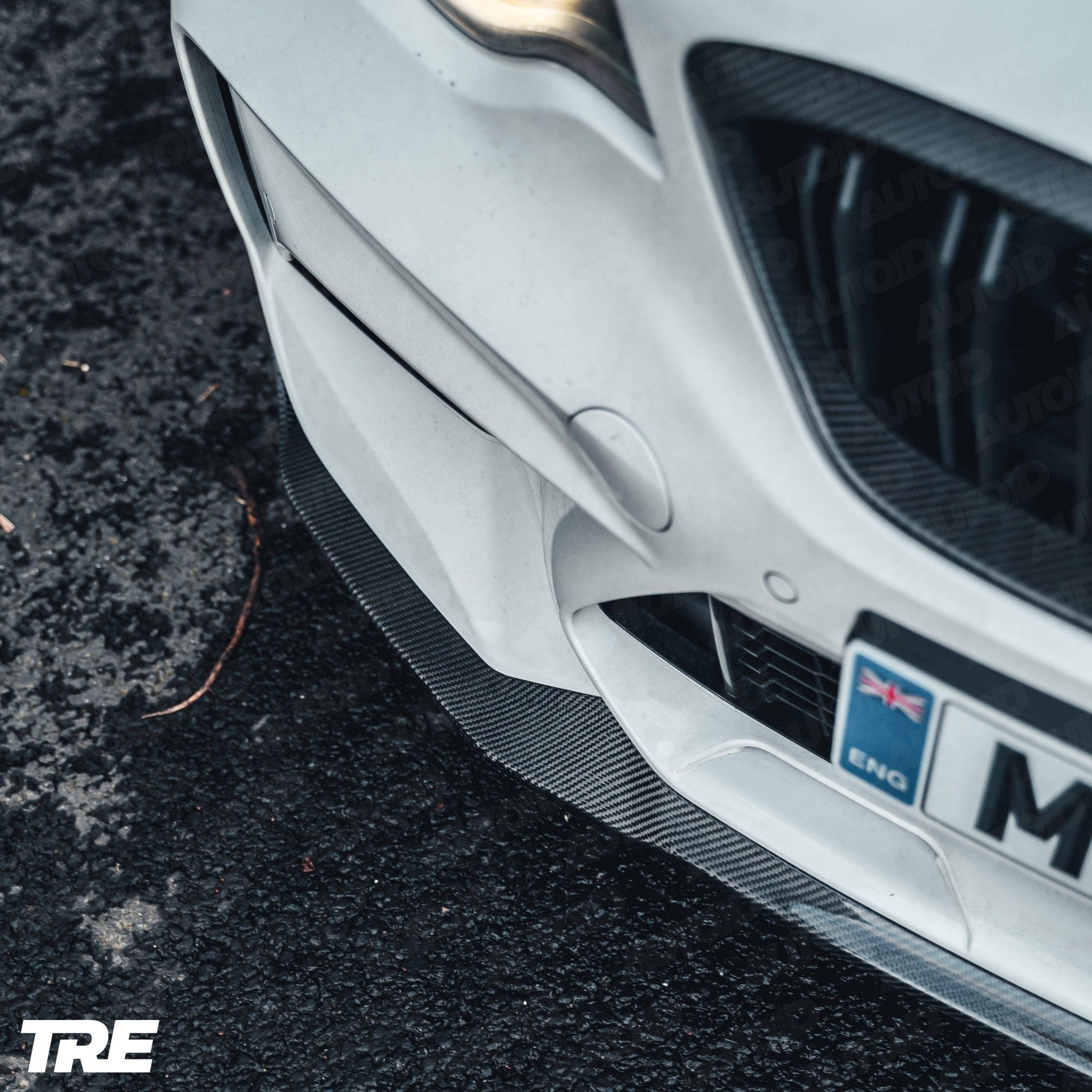 TRE BMW M2 Competition F87 Pre-preg Carbon Fibre CS Front Splitter (2018-2021)
