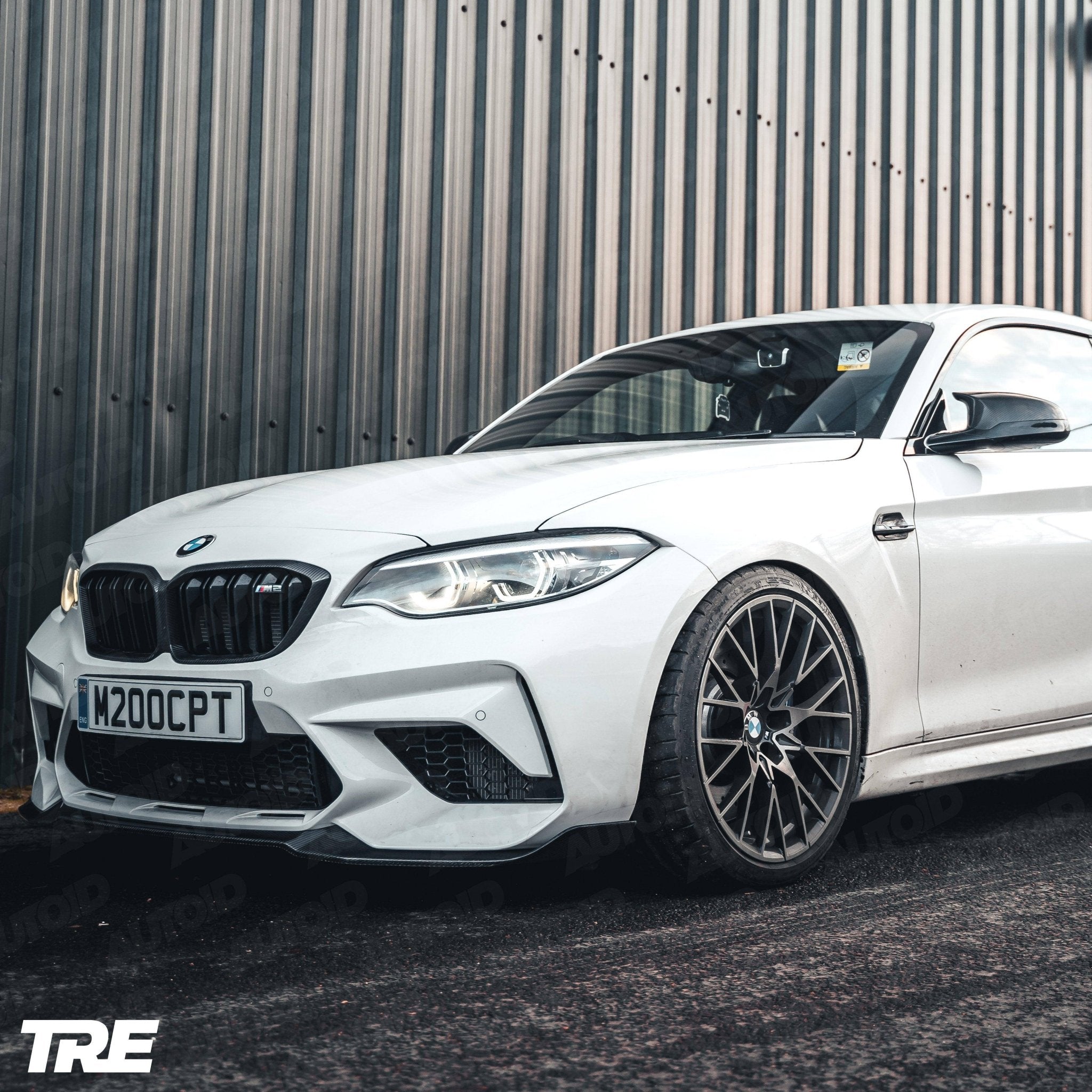 TRE BMW M2 Competition F87 Pre-preg Carbon Fibre CS Front Splitter (2018-2021)