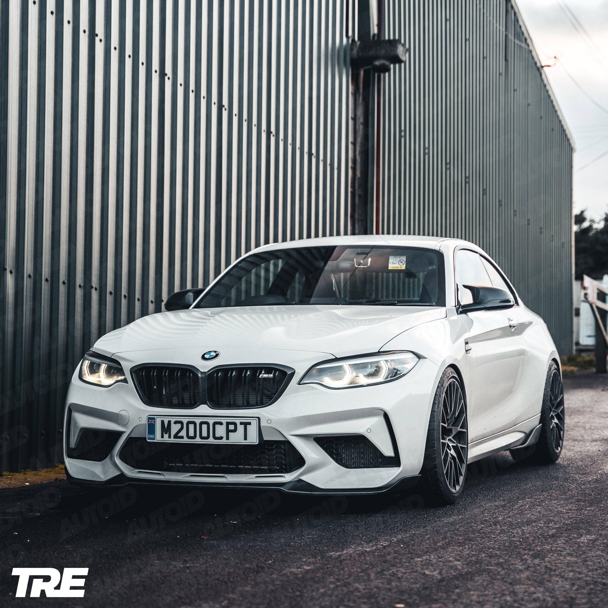 TRE BMW M2 Competition F87 Pre-preg Carbon Fibre CS Front Splitter (2018-2021)