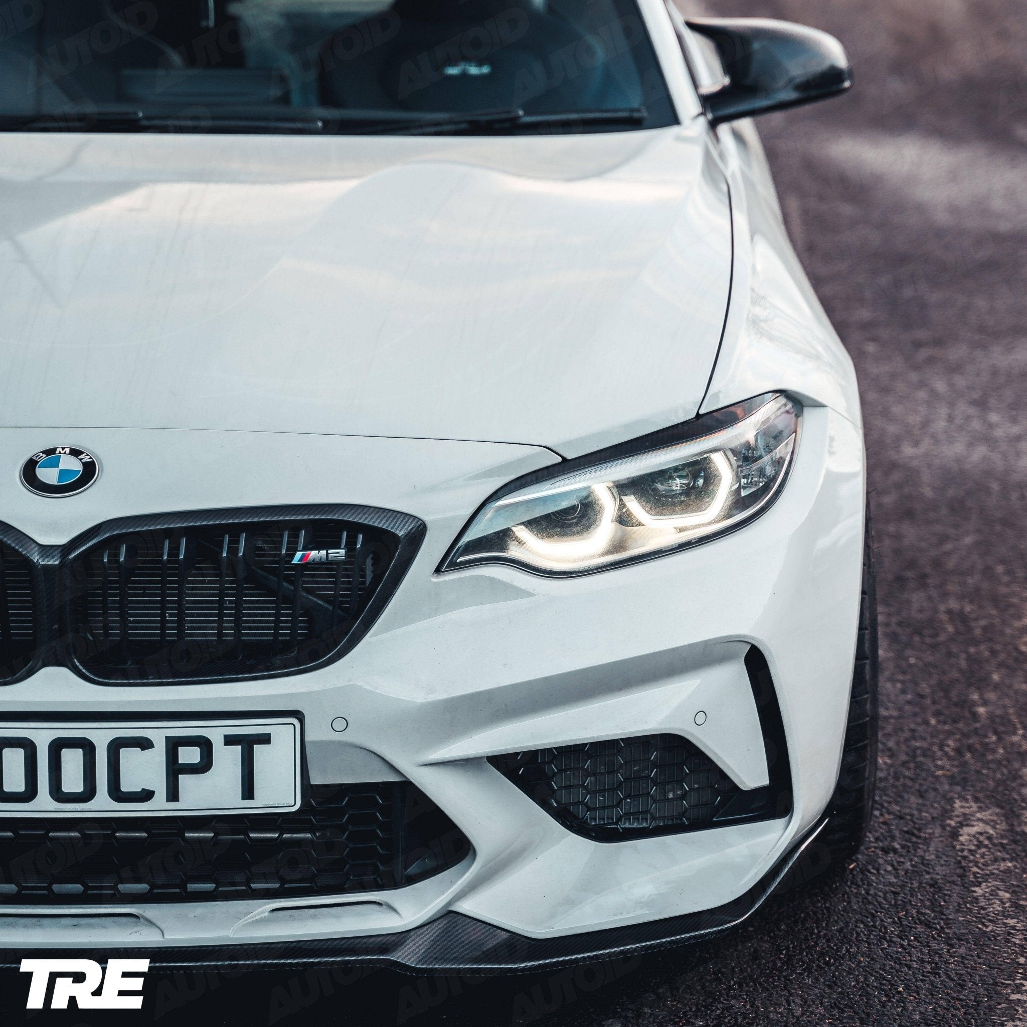 TRE BMW M2 Competition F87 Pre-preg Carbon Fibre CS Front Splitter (2018-2021)