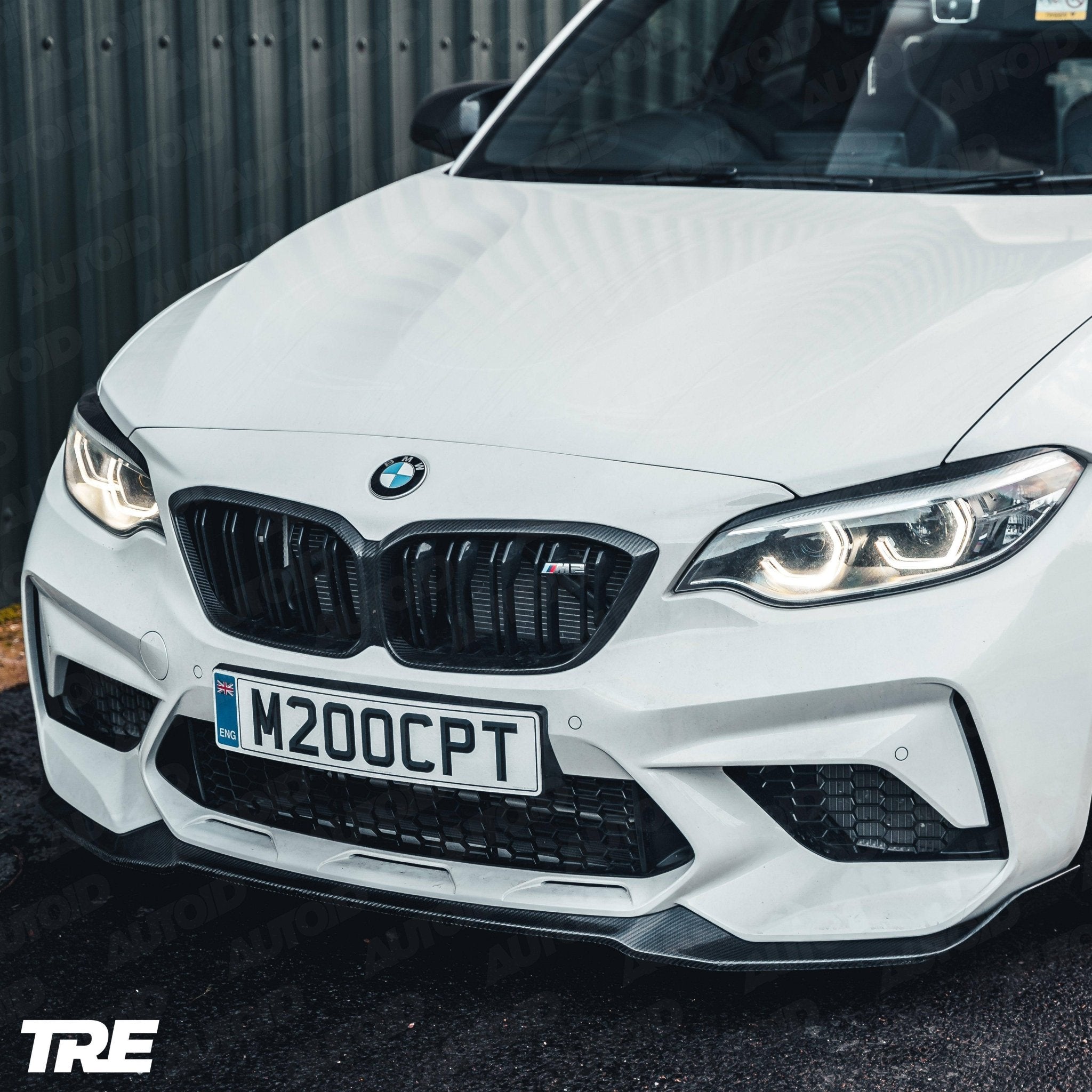 TRE BMW M2 Competition F87 Pre-preg Carbon Fibre CS Front Splitter (2018-2021)