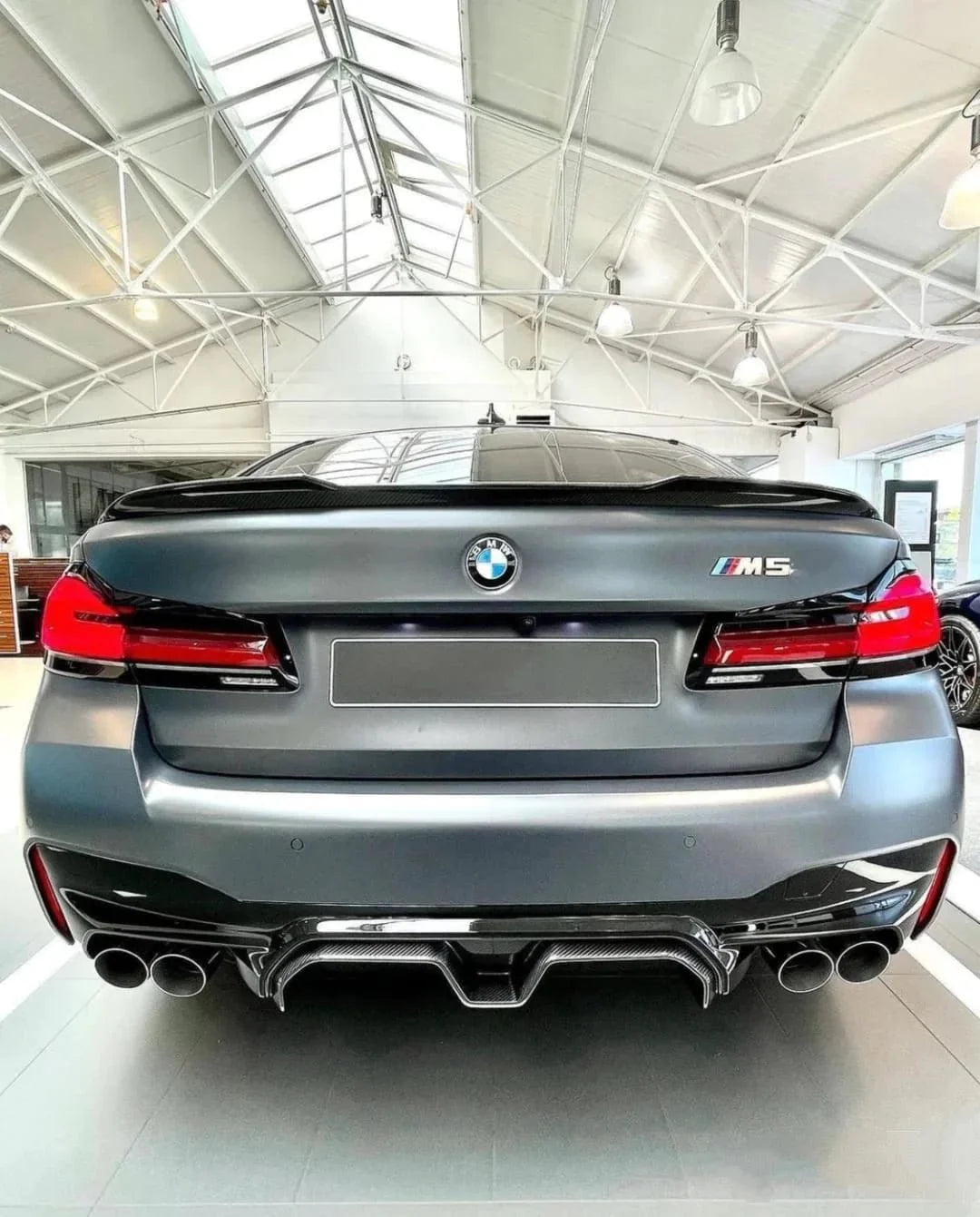 TRE BMW 5 Series G30 & M5 F90 Pre-Preg Carbon Fibre CS Rear Spoiler (2017-2023)