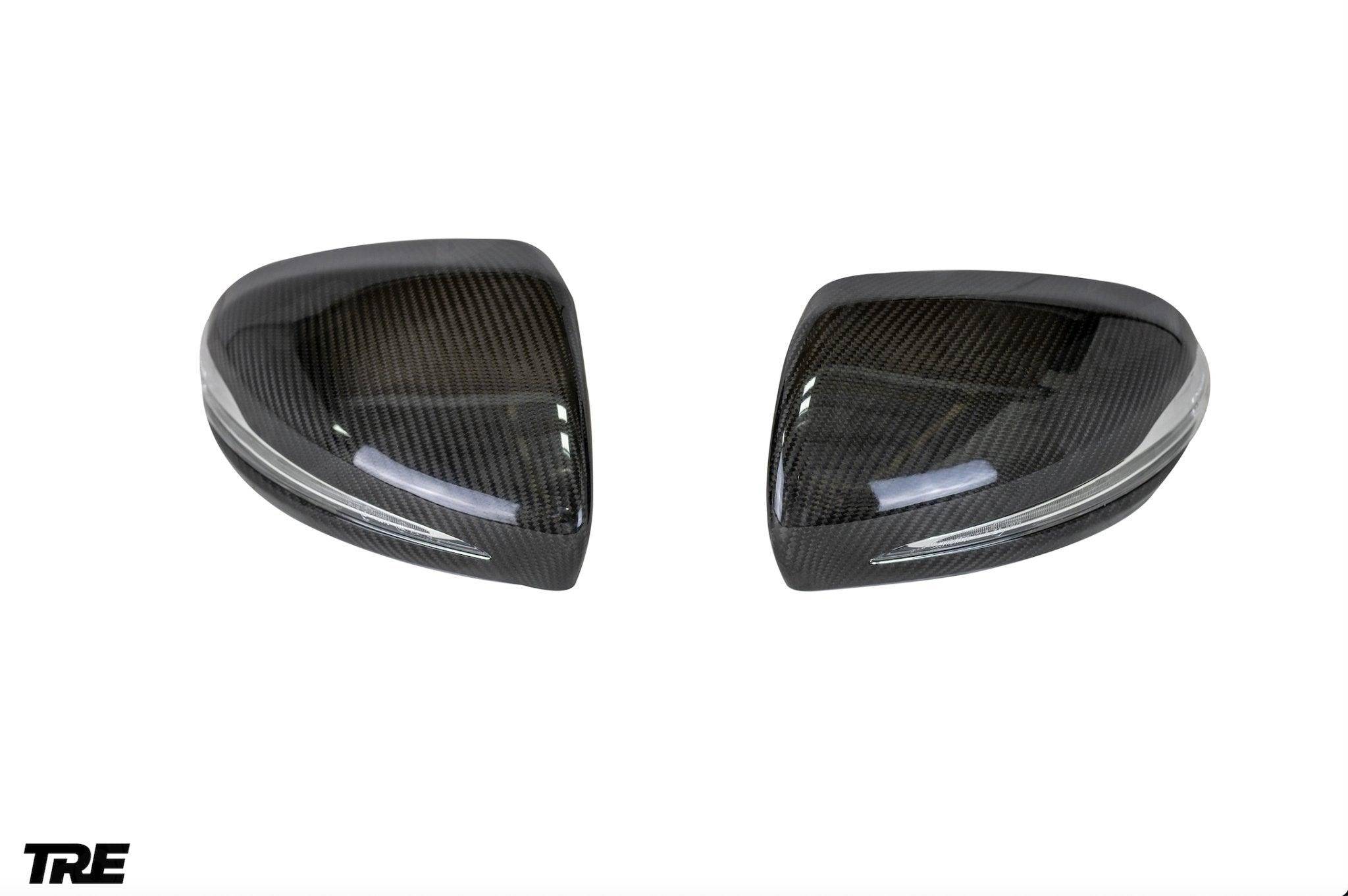 TRE Mercedes C Class & C63 W205 Pre-preg Carbon Fibre Mirror Covers (2014-2021)