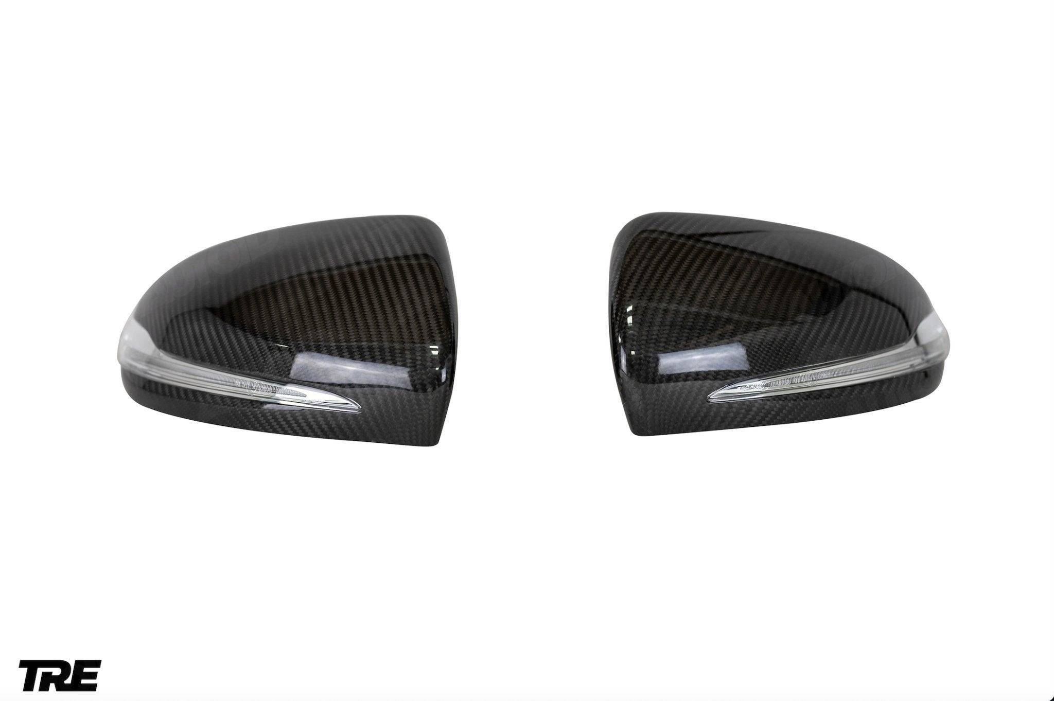 TRE Mercedes C Class & C63 W205 Pre-preg Carbon Fibre Mirror Covers (2014-2021)