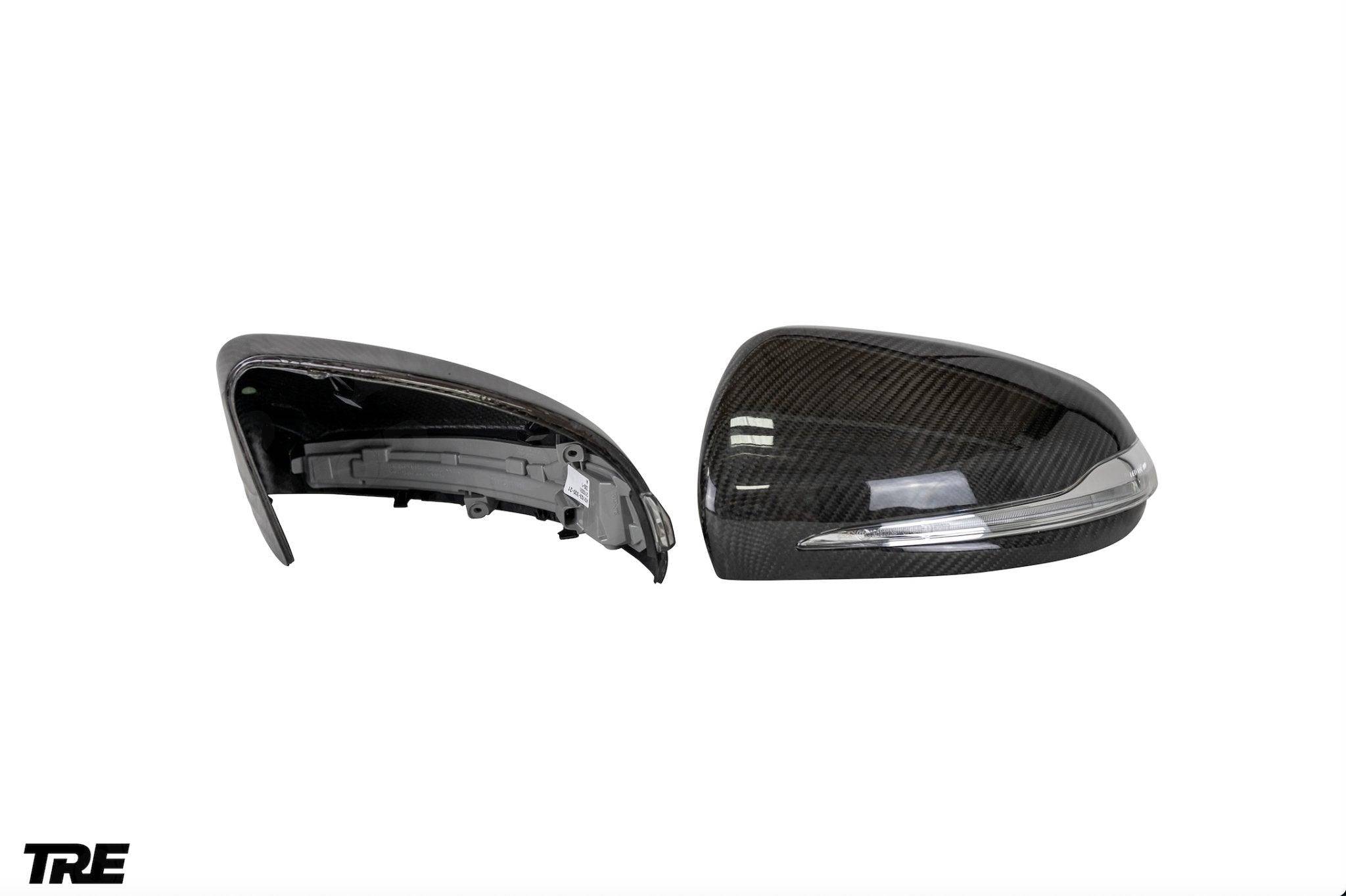 TRE Mercedes C Class & C63 W205 Pre-preg Carbon Fibre Mirror Covers (2014-2021)