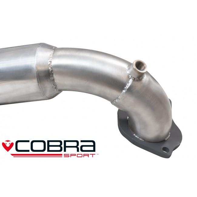 Cobra Sport Vauxhall Astra J VXR (12-19) Front Pipe & Primary Sports Cat/De-Cat Exhaust - Performance HQ - United Kingdom