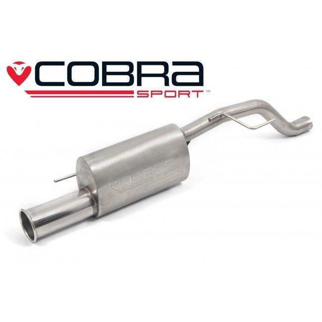 Cobra Sport Vauxhall Corsa D 1.2 & 1.4 (07-14) Rear Box Exhaust - Performance HQ - United Kingdom