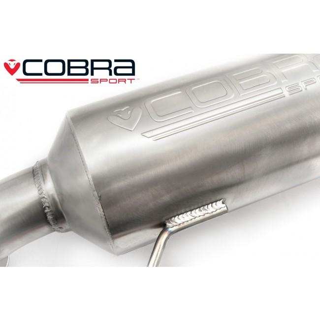 Cobra Sport Vauxhall Corsa D 1.6 SRI (07-09) Cat Back Exhaust - Performance HQ - United Kingdom