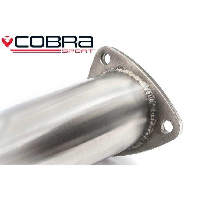 Cobra Sport Vauxhall Corsa D VXR Nurburgring (07-09) Secondary Sports Cat/De-Cat Front Pipe Exhaust - Performance HQ - United Kingdom