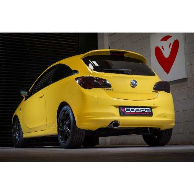 Cobra Sport Vauxhall Corsa E 1.0 Turbo (15-19) Venom Box Delete Rear Exhaust - Performance HQ - United Kingdom