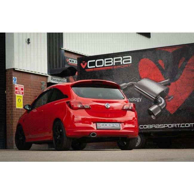 Cobra Sport Vauxhall Corsa E 1.4 N/A (15-19) Venom Box Delete Rear Exhaust - Performance HQ - United Kingdom