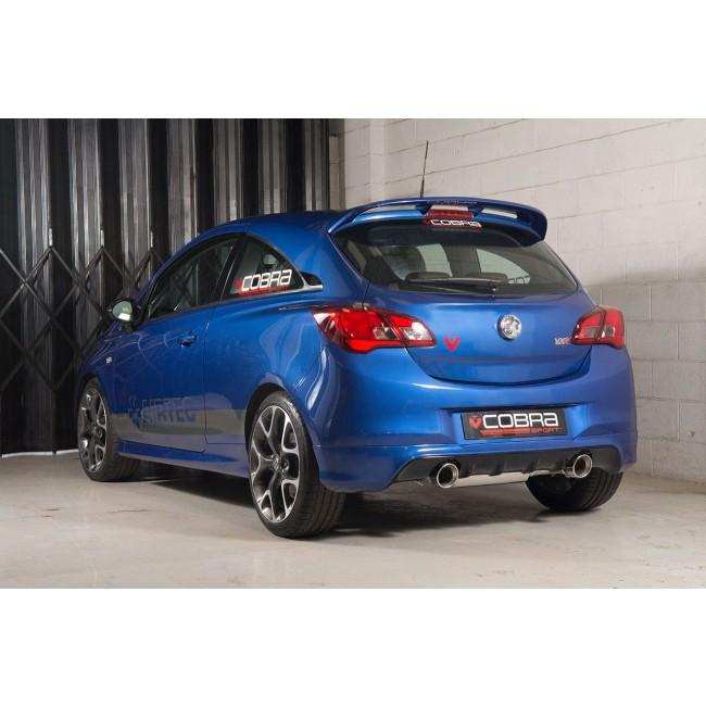 Cobra Sport Vauxhall Corsa E VXR (15-18) Turbo Back Exhaust - Performance HQ - United Kingdom
