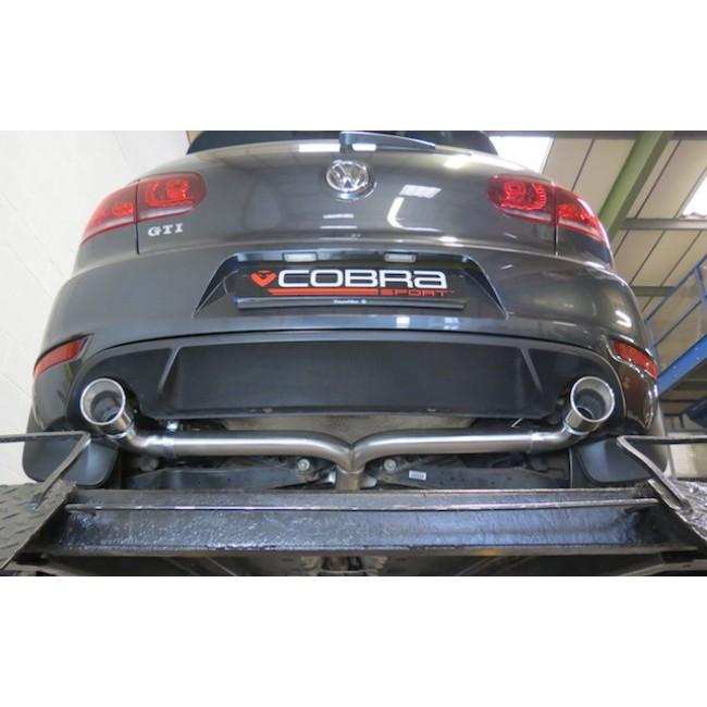 Cobra Sport VW Golf GTI (MK6) 2.0 TSI (5K) (09-12) Venom Box Delete Race Turbo Back Exhaust - Performance HQ - United Kingdom