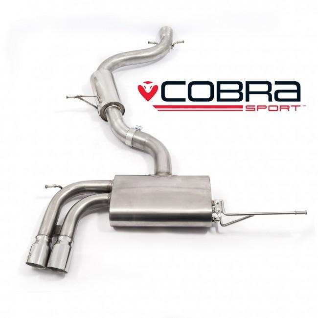 Cobra Sport VW Golf GTI (Mk5) 2.0 T FSI (1K) (04-09) Cat Back Exhaust - Performance HQ - United Kingdom